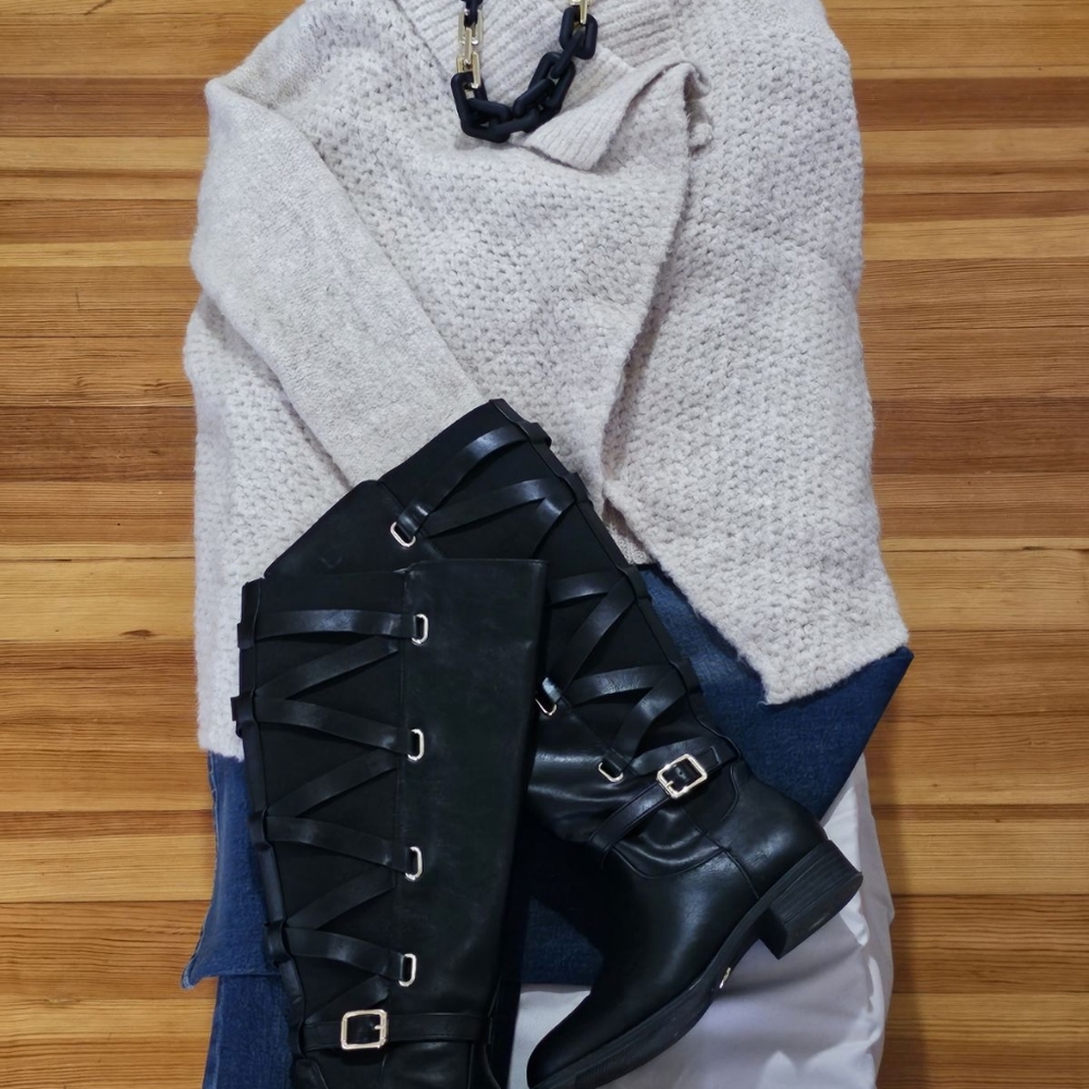 Wide calf boots